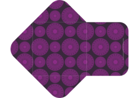 conception d'enveloppe avec thème de motif de mandala png