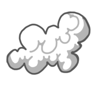 bianca nube illustrazione png