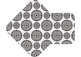 conception d'enveloppe avec thème de motif de mandala png