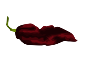 donker rood Chili illustratie png