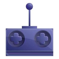 Remote controller icon, cartoon style vector