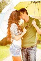 Kiss Under The Umbrella photo