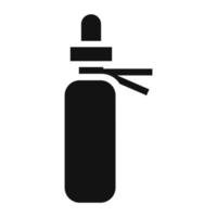 Medical spray icon, simple style vector