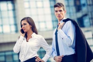 Young Business Couple photo