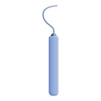 Periodontal scaler icon, cartoon style vector