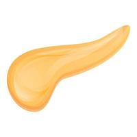 Pancreas icon, cartoon style vector