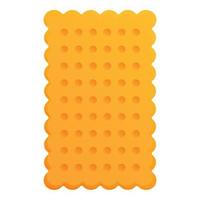 Classic cracker icon, cartoon style vector