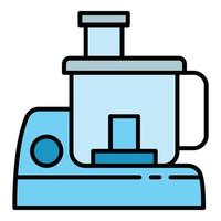 Home appliance mixer icon, outline style vector