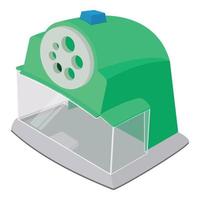 Professional sharpener icon, isometric style vector