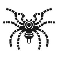 Tarantula spider icon, simple style vector