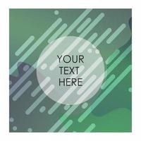 Multicolor background with typography vector