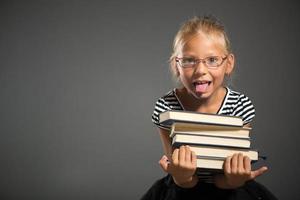 niña de la escuela foto