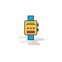 Flat Watch Icon Vector