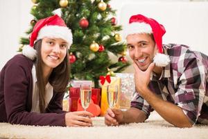 Happy Christmas Couple photo