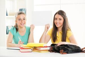 Two Female students photo