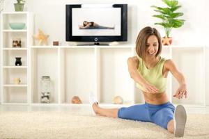 Stretching At Home photo