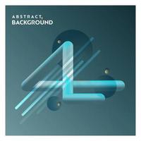 Abstract line background with grey background vector