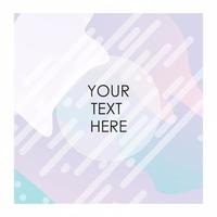 Colorful background with typography vector