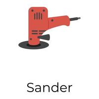 Trendy Sander Concepts vector