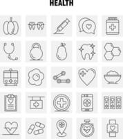Health Line Icon for Web Print and Mobile UXUI Kit Such as Medical Heart Beat Beat Emergency Pear Medical Hospital Pictogram Pack Vector