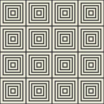 patrón geométrico vectorial sin costuras. impresión retro para el fondo de la cubierta de tela vector