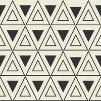 Seamless vector geometric pattern. Retro print for fabric cover background