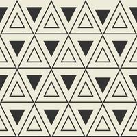 Seamless vector geometric pattern. Retro print for fabric cover background