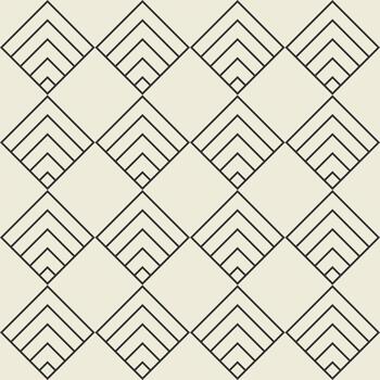 patrón geométrico vectorial sin costuras. impresión retro para el fondo de la cubierta de tela vector