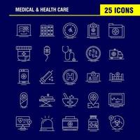 Medical And Health Care Line Icon for Web Print and Mobile UXUI Kit Such as Heart Care Medical Medical Medicine Hospital Tablets Medical Pictogram Pack Vector