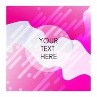 Colorful background with typography vector