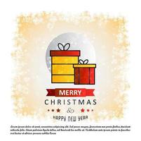 Creative Christmas 2023 Background vector illustration