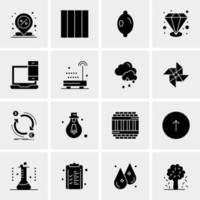 16 Universal Business Icons Vector Creative Icon Illustration to use in web and Mobile Related project