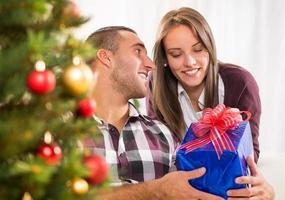 Happy Christmas Couple photo