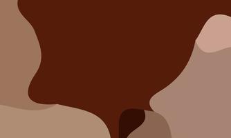 Simple brown abstract background vector