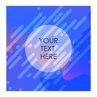 Colorful background with typography design vector