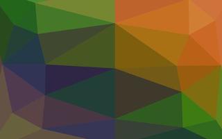 Light Multicolor, Rainbow vector polygon abstract backdrop.