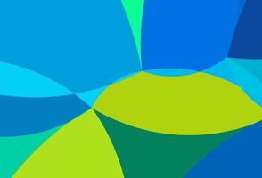 Dark Blue, Green vector background with abstract lines.