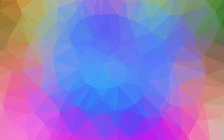 Light Multicolor, Rainbow vector polygonal template.