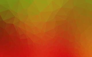 Light Green, Red vector polygon abstract layout.