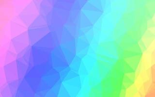 Light Multicolor, Rainbow vector blurry triangle texture.