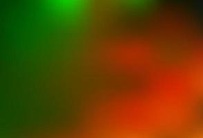 Light Green, Red vector bokeh and colorful pattern.