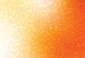 Telón de fondo de vector amarillo claro, naranja con hexágonos.