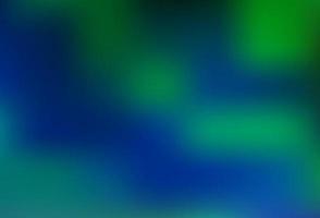 Dark Blue, Green vector bokeh pattern.