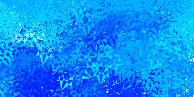 Light blue vector texture with random triangles.