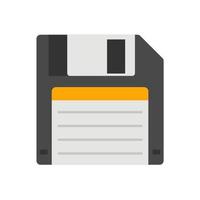 Floppy disk vector isolated