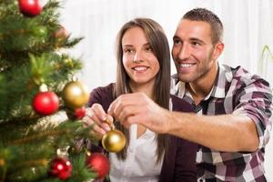 Happy Christmas Couple photo