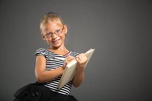 niña de la escuela foto