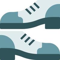 shoes fashion shoe clothing sportive footwear sports and competition - flat icon vector