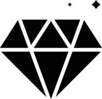 diamond luxury fashion jewelry quality business and finance - solid icon vector