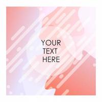 Colorful background with typography design vector